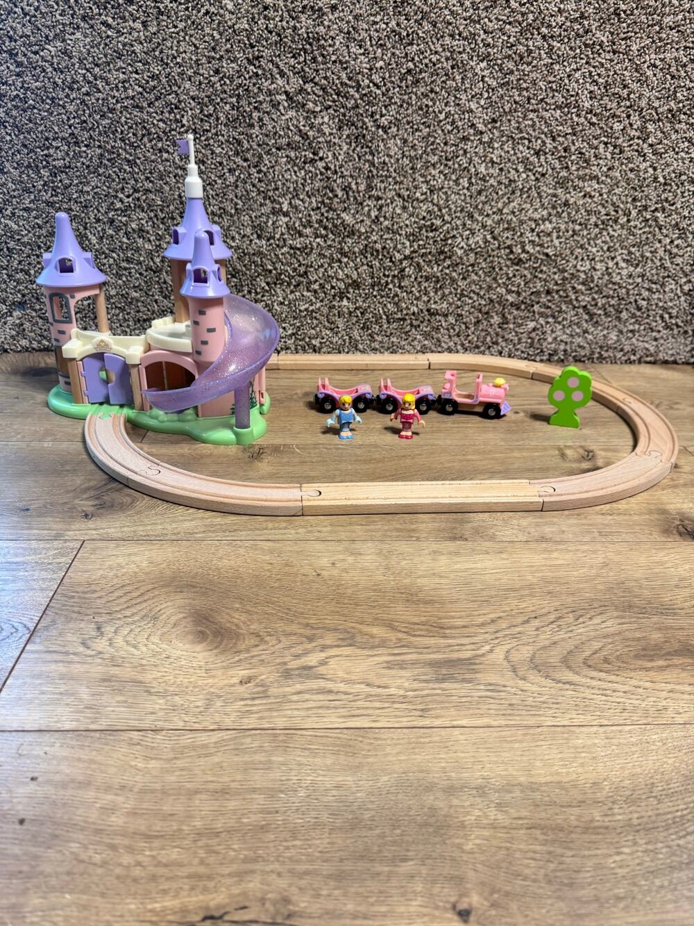 BRIO Disney castle wooden train set